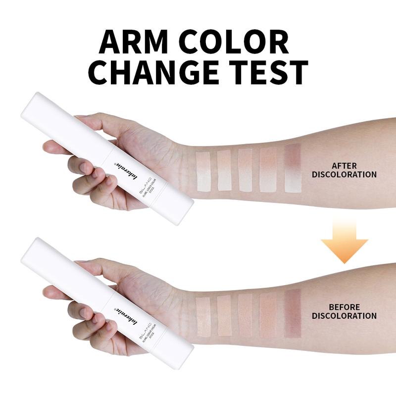 Color Changing Foundation Stick with Brush | Hydrating Collagen Full Coverage Concealer Skin Tint Natural Glow Makeup Maquillaje for Women Blend Compact Contour Cream Long-Lasting Hydrating Cosmetic