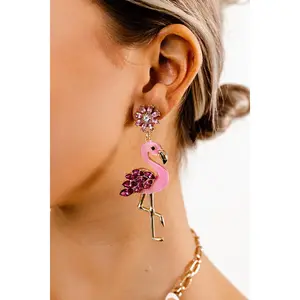 Flamingo Friendly Earrings