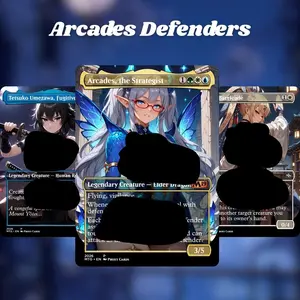 MTG Proxy 100+ Card – Arcades Defenders – Forbidden Defenders Tribal Seduction Mature Fantasy Deck | Collector Gift Set for Card Players