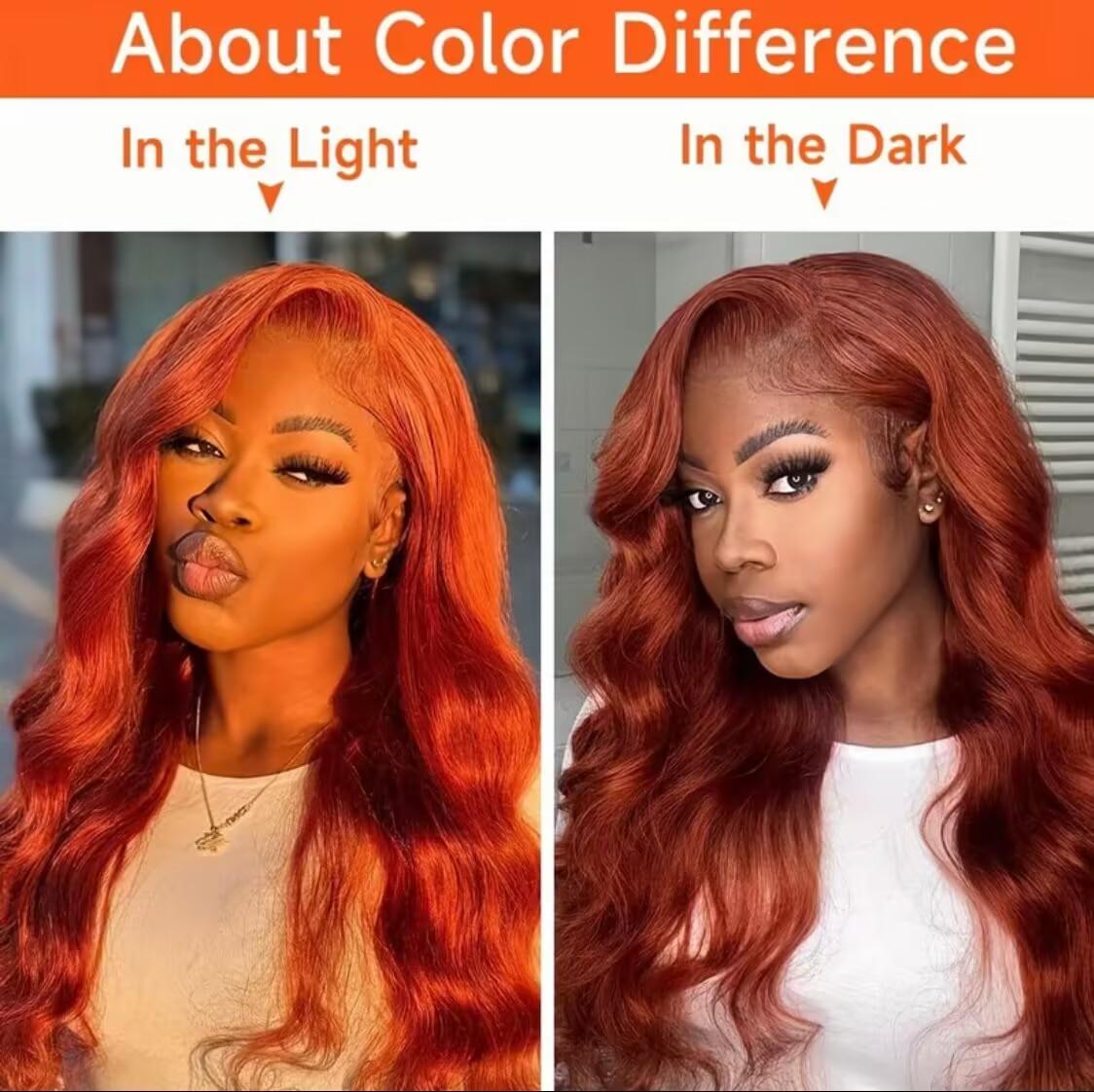 [Hot]Bling Hair 30 32 Inch Reddish Brown Body Wave 13x4 Human Hair Lace Front Wig #33 Colored Brazilian Transparent 13x6 Lace Frontal Wig For Women