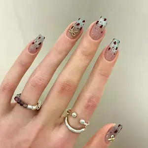 2$ nails set free shipping over 40$ handmade press on nails