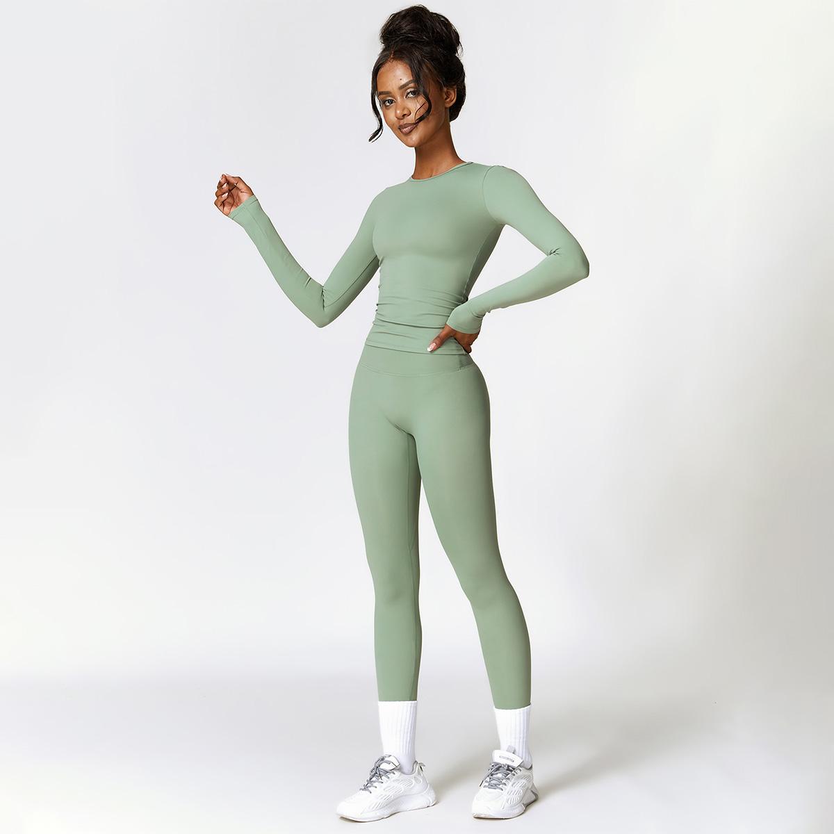 MASKERT Women's Two Piece Set Tight Fit Yoga & Running Outfit Skin Friendly Comfortable Home Casual Wear Thermal Lined Sports SpringStatements