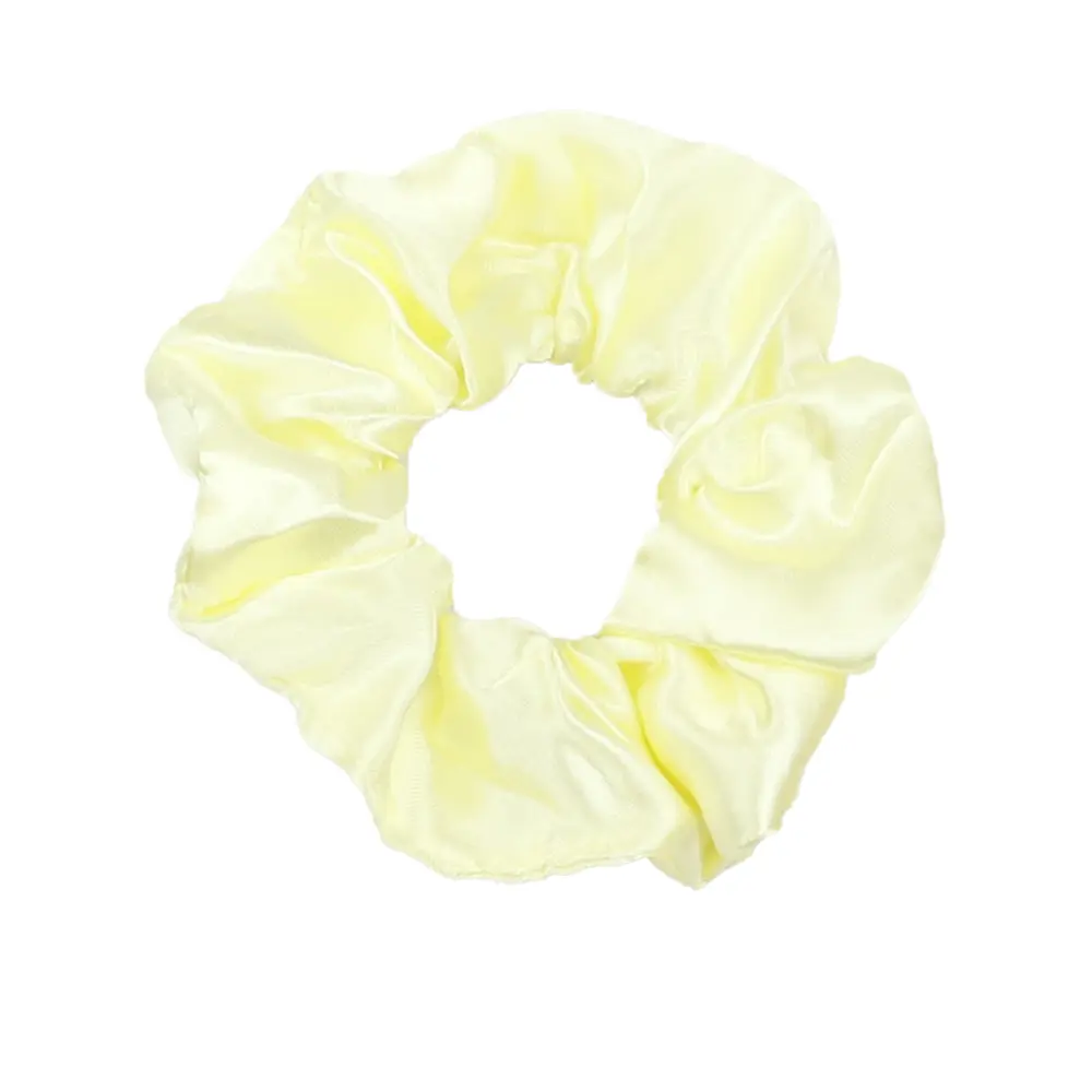 Scrunchies Hair (Random Color) Ties Silk Satin Scrunchy Silk for Hair Silk Ponytail Holders For Women Style