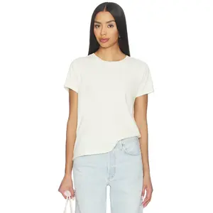 AGOLDE Long Line Adine Tee Shirt in Blonde