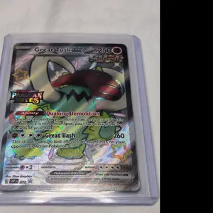 Great Tusk EX SVP 072 Promo Raw Card
