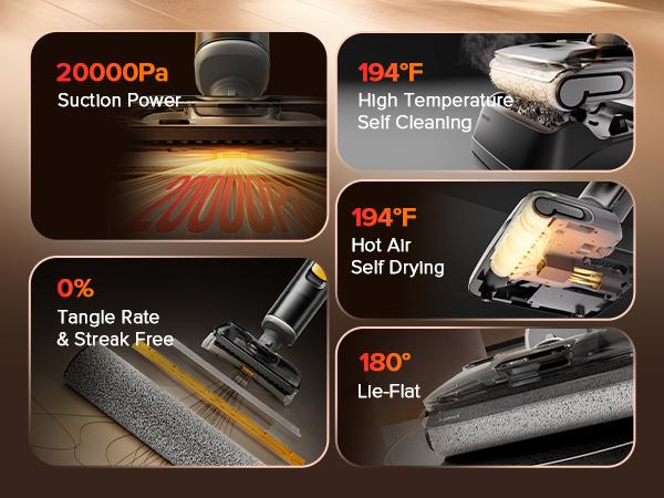 [SaleLink] Roborock F25 Series Wet Dry Vacuum Cleaner, Hot Air Drying & High temperat #TikTokShopSpringGlowUp #NewDropsForYou