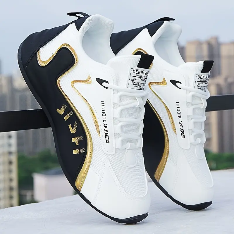 Men's Leather Shoes Waterproof and Slip-resistant High-quality Travel Shoes Versatile Autumn Men's Sports Casual Closed Trainer Training Athletic Runner Sneaker Boy Footwear Running