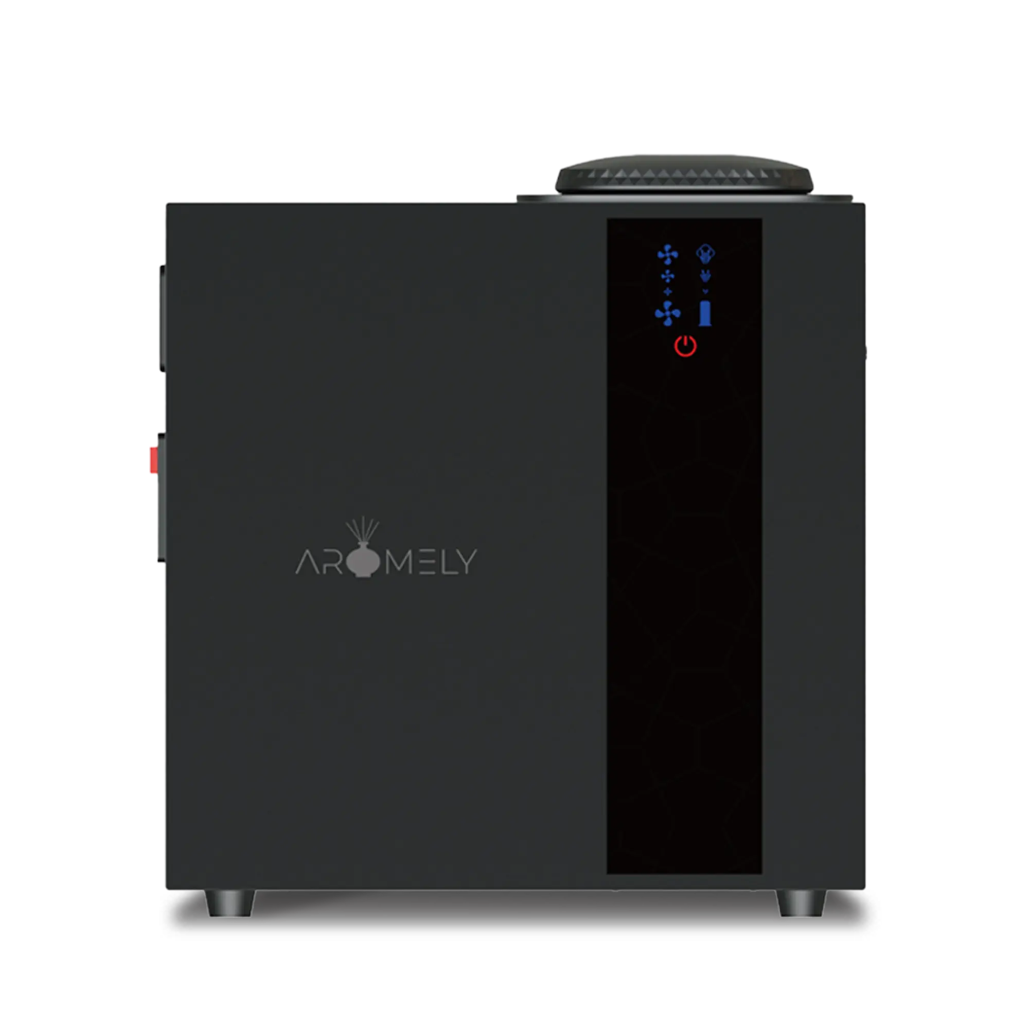 ARO MAX Smart HVAC Aromatherapy Machine - Wireless, Modern, 800ml Waterless Bluetooth-Sync Cold Diffuser, Metal Body, Essential Oil Compatible, Safe for Children (Covers Up to 16000 Sqft), Aromatherapy Machines