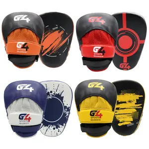 G4 Curved Focus Pads Boxing Mitts MMA Kickboxing Target Punching Hook and Jabs Training