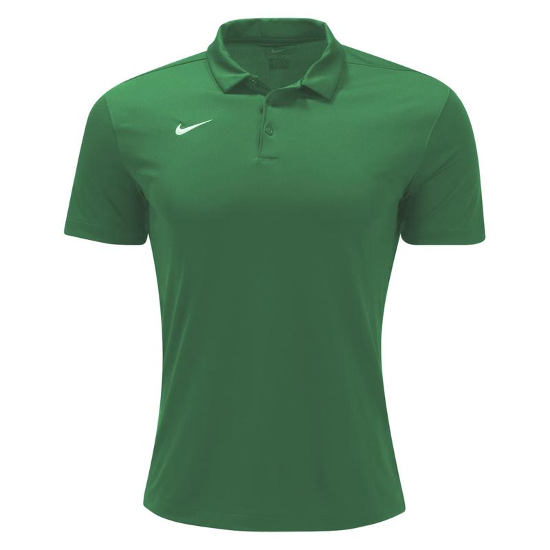 Nike Men's Dri-FIT Polo Shirt – Moisture-Wicking Breathable Mesh Short Sleeve Golf Shirt with 3-Button Placket | Athletic Performance Collared Polo for Sports Business Casual Everyday | Polyester