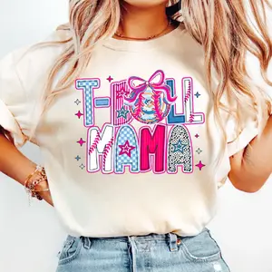 T-Ball Mama Coquette Shirt, Game Day Sports Mama Tee, Raising Ballers Mom Sweatshirt, Cute Ballpark Graphic Shirt, Mother's Day Gift