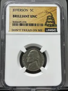 Jefferson 5C Brilliant UNC