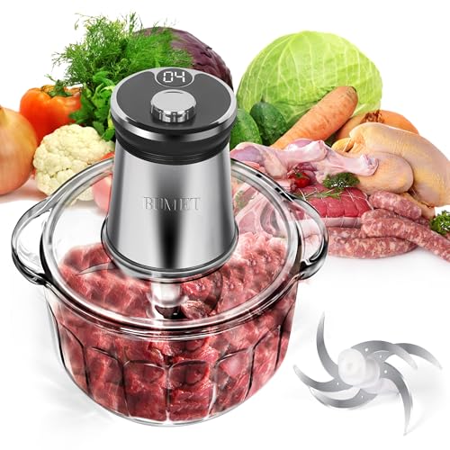 Premium 2-Speed Multi-Function Food Processor For Chopping Mincing Pureeing Knives Premium 2-Speed Multi-Function Food Processor For Chopping Mincing Pureeing Knives