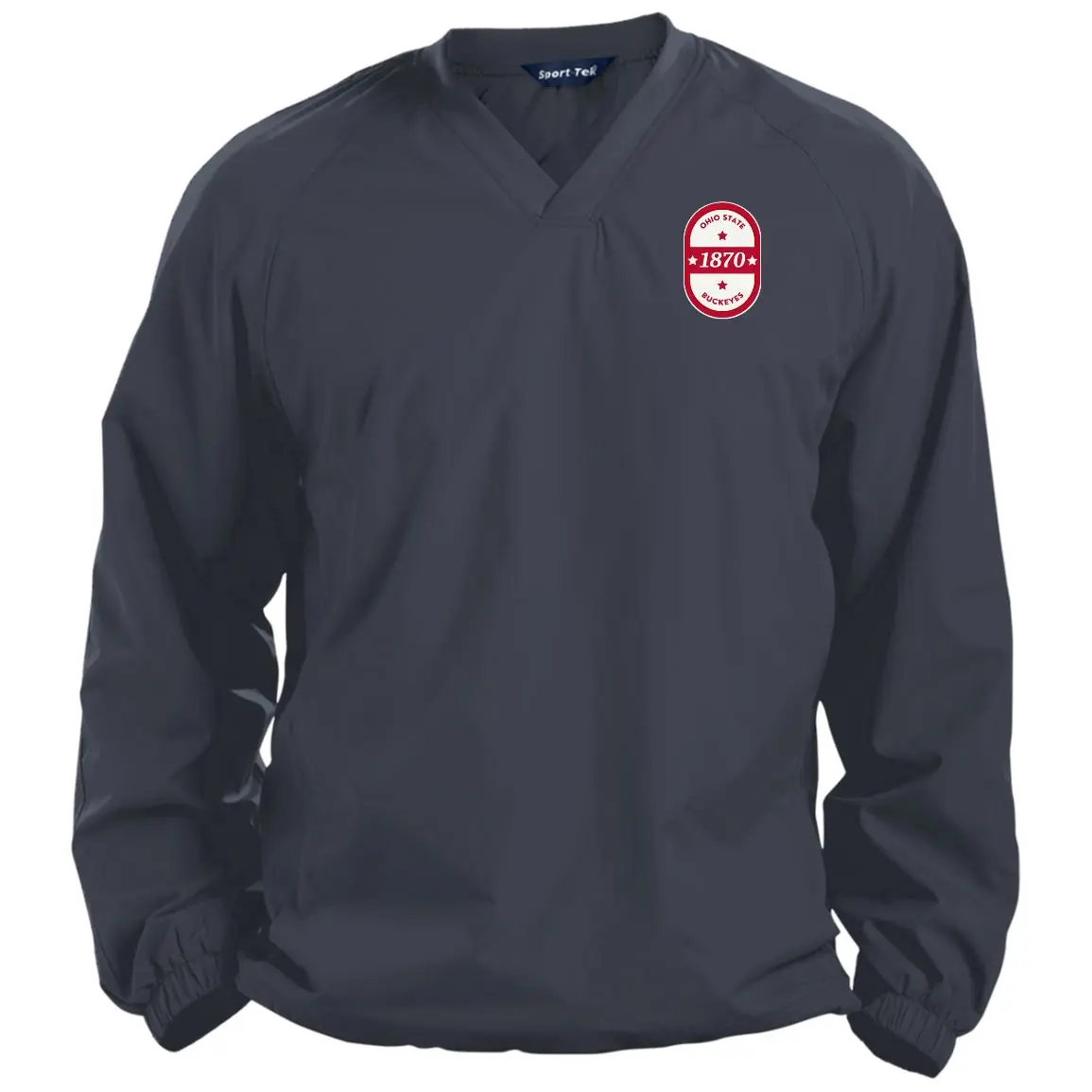 1870 Ohio State Pullover V-Neck Windshirt