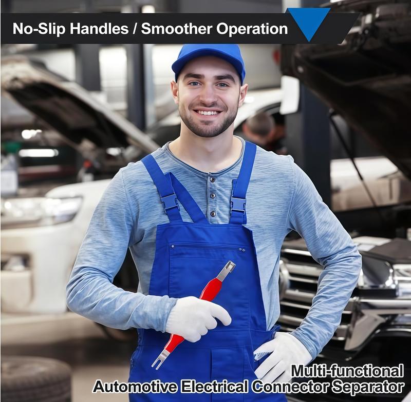 Automobile electrical terminal connector disconnector tool, plug connector disconnection tool, automotive universal electrical tools