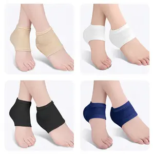 Protective Silicone Heel Guard Foot Sock Cover Half-Length Men's And Women's Sports Protection Sock         ？ ？
