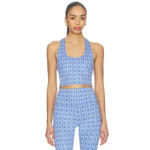 BEACH RIOT Yara Tank Top in Sapphire