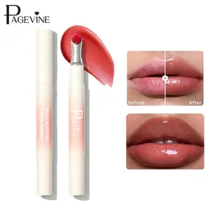 Plumping Peptide-Infused Lip Plumper, Nourishing Lip Gloss with Hyaluronic Acid & Jojoba Oil, Moisturizing Lip Care Oil, High-Shine Glossy Finish, Comfortable All-Day Wear, Versatile for Natural Makeup, Glamming Up, Travel and Everyday Beauty Essentials