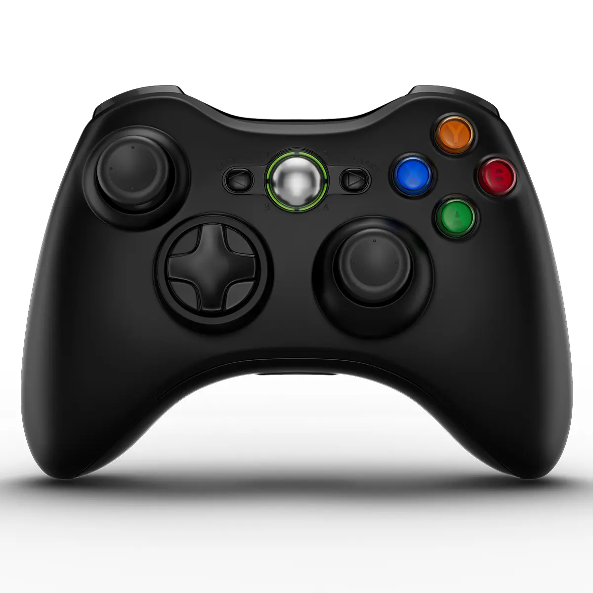 Wired Game Controller for Xbox 360 & PC Windows - 5.9ft USB Cord, Enhanced Chip, Upgraded Joystick, Double Vibration, Upgraded Dual Controllers Console Accessories