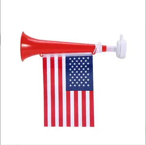 USA ,Cheering horn With national flag style，Football season, midsummer, football, , cheering props , 11 inch stadium horn with national flag, suitable for cheering for Festival events, parties and special occasions，Multiple countries available to choose