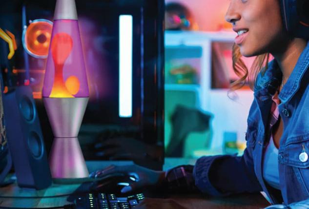 14.5" Lava Lamp - The Original Motion Lamp, Vintage Lamp with Multiple Colors, Great for Retro and Ambiance - Filled Space