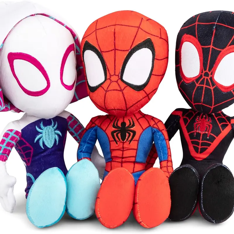 Jay Franco Marvel Spidey and His Amazing Friends Spiderman Pillow Buddy - Super Soft, 17 inches (Official Marvel Product)