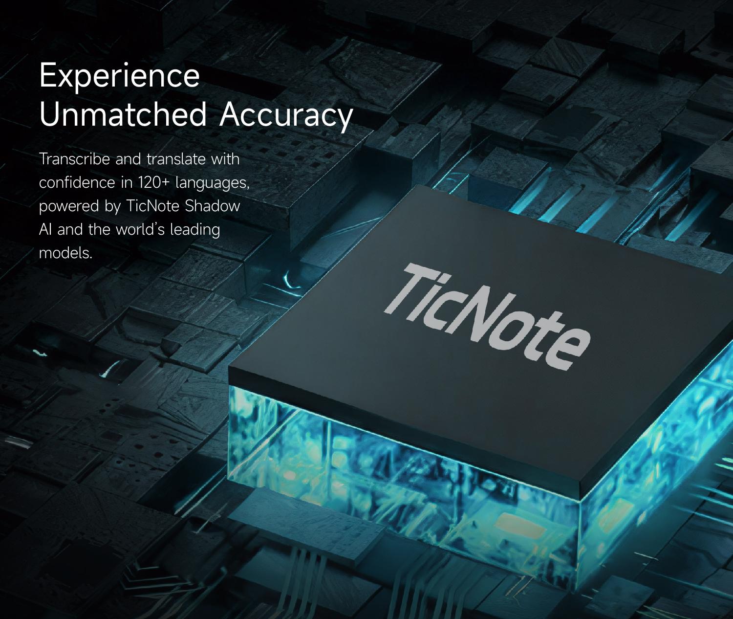 Mobvoi TicNote Agentic AI Notetaker Translator Voice Recorder 64GB Memory Note Recorder 120+ languages with Speaker ID Real-time Transcription and Translation AI Podcast Deep Research Content Creation for Phone Call Lectures Meetings Interviews