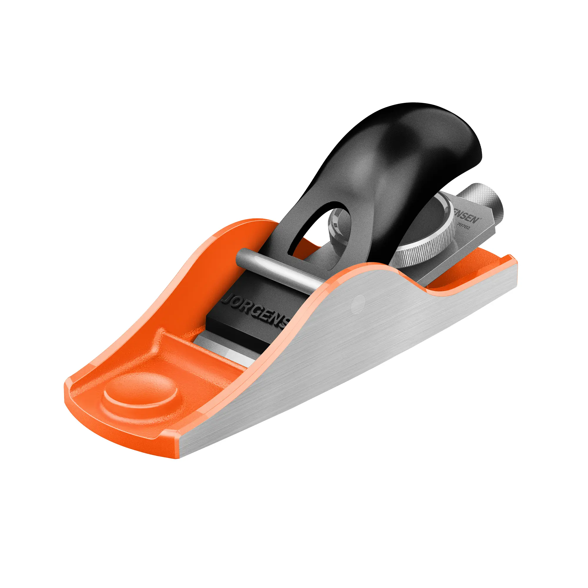 #BacktoSchool JORGENSEN No.102 Wood Planer, Hand Planer for Woodworking, Low Angle Block Plane, Small Hand Plane for Detail Trimming, Wood Planing, Craft - Professional Ductile Iron Body, Adjustable Cutting Depth
