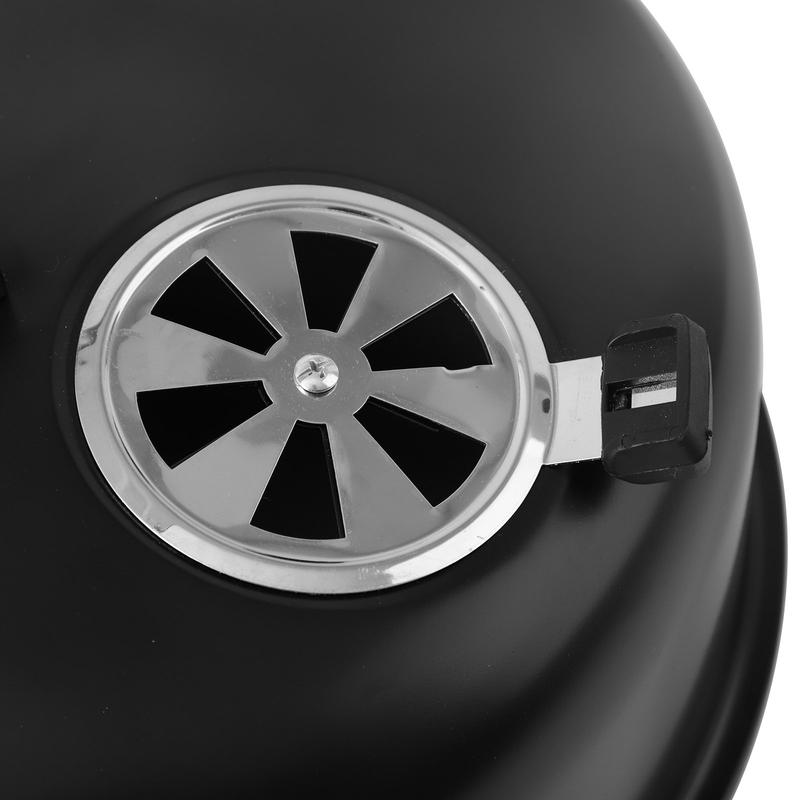 3-in-1 Portable BBQ Smoker Grill - Multi-Layered Detachable Cooker with Thermometer for Outdoor Grilling & Camping