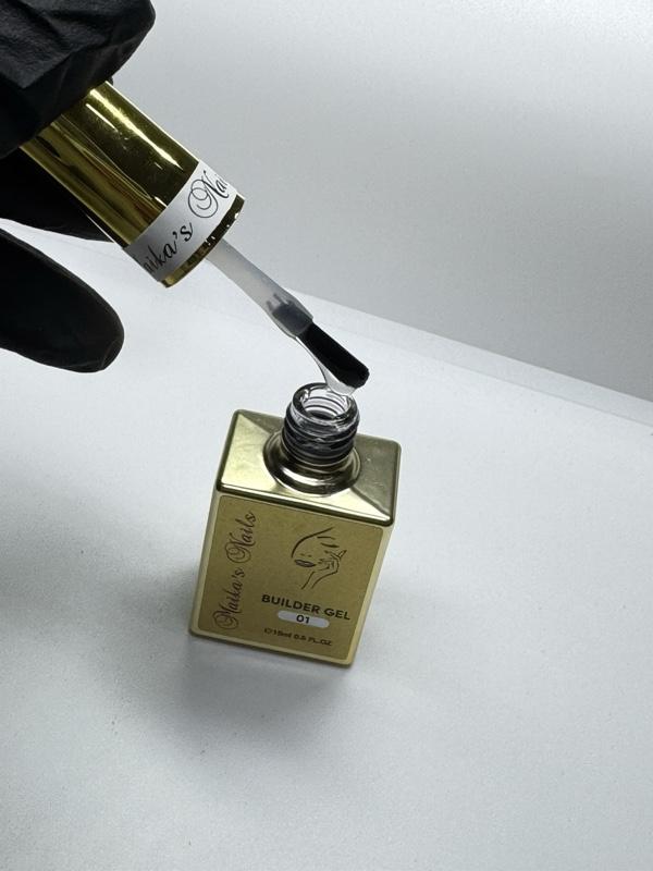 Maika’s Nails Builder Gel in Bottle 01 Clear Perfect and Strong Long Lasting Product for Natural and Artificial Nails Maika’s Nails Builder Gel in Bottle 01 Clear Perfect and Strong Long Lasting Product for Natural and Artificial Nails