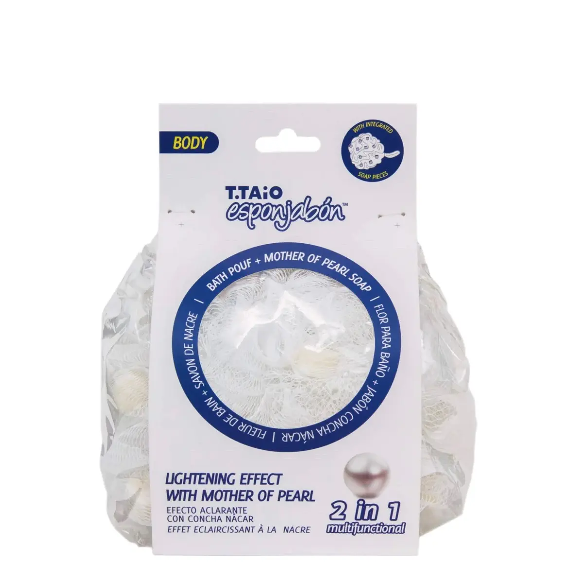 Esponjabon Bath Pouf + Soap