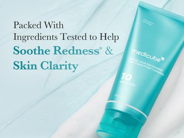 [NEW] Azelaic Acid Gummy Whip Cleanser | Cleansing Foam For Troubled Skin | Use After Spot Care & Excess Sebum Control | Niacinamide, Glycerin | Soothing, Pore Cleansing Face Wash | Korean Skincare