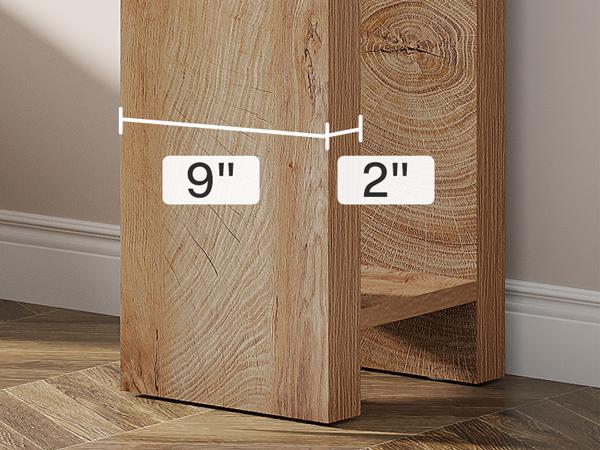 Tribesigns 70.9-Inch Long Rectangular Farmhouse Wood Console Table with Foot Pads, Storage Area & Easy Assembly for Entryway, Hallway & Living Room Furniture