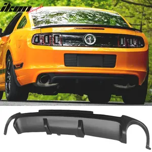 Rear Bumper Diffuser for Ford Mustang 2013-2014 V6 GT CS Boss302 Style PP