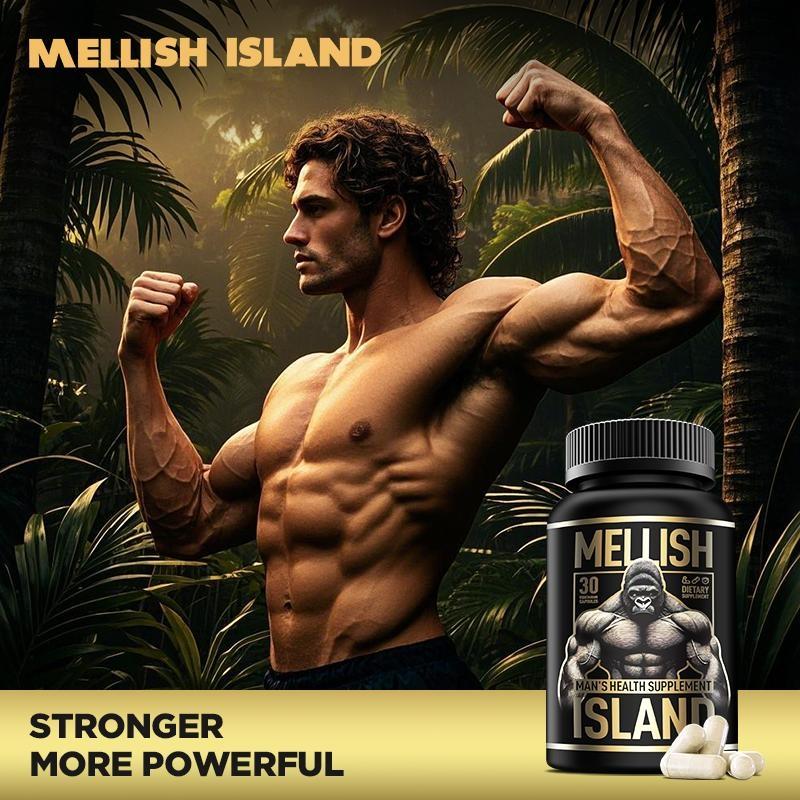 Mellish lsland Supplements Nitric Oxide Booster - support healthy blood circulation - nitric oxide Supplement for men
