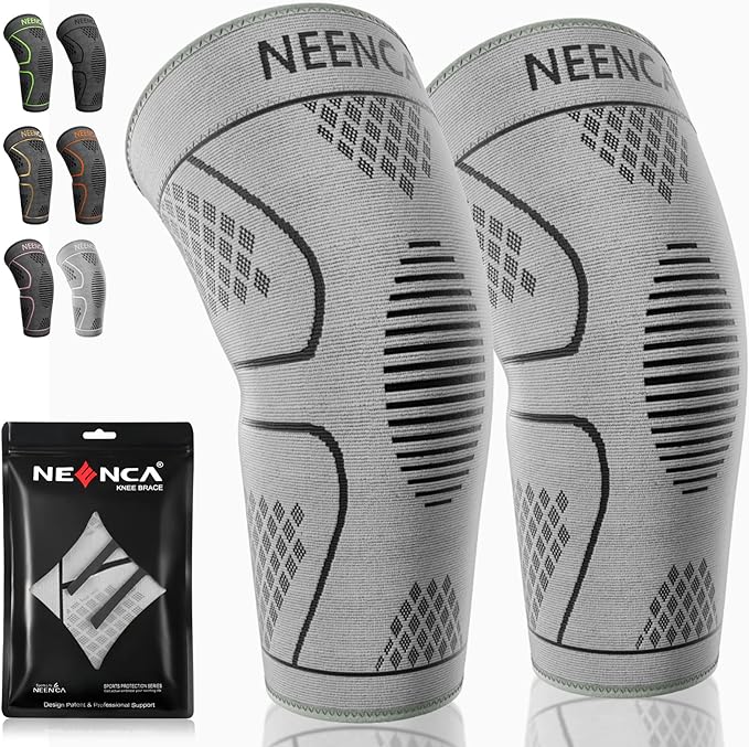 Sports Knee Sleeve for Runner, Workout, Gym, Basketball, Volleyball, Hiking Spicy Dill knee pain Breathable Sponge Knee Pads football accessories Athletic Activewear Compression Leg Knee brace Patellar Belt Patellabands