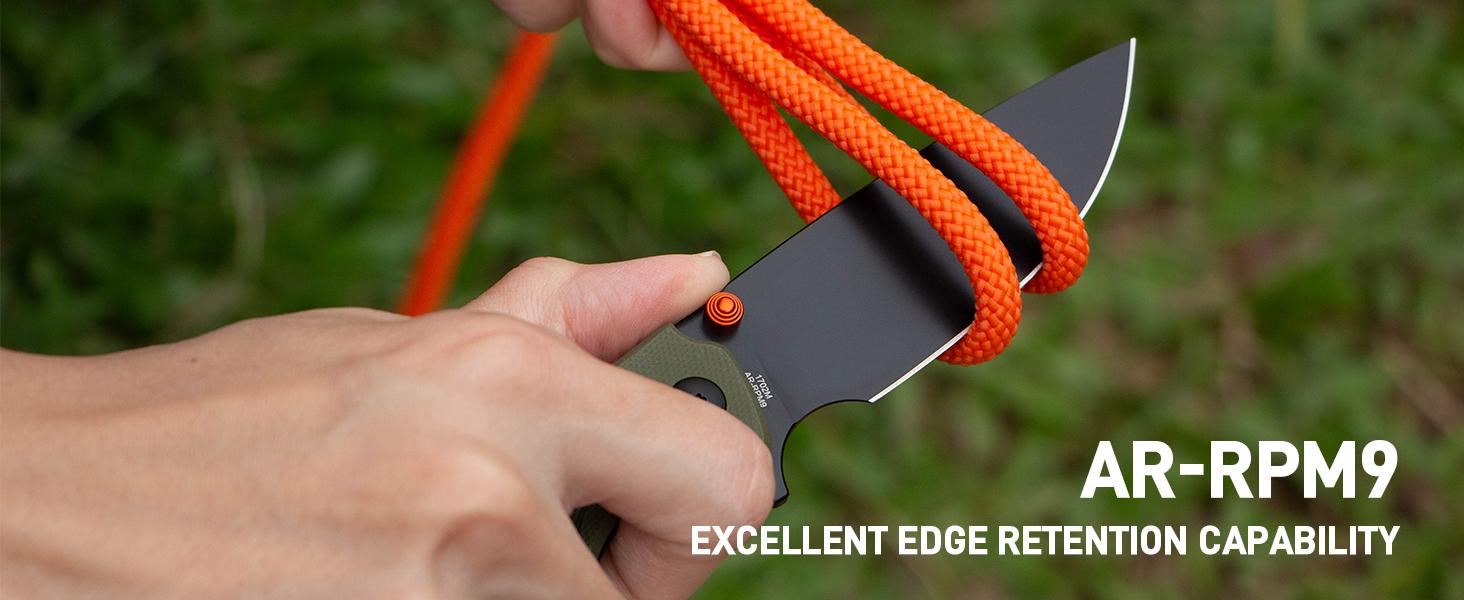 Artisancutlery Tradition V2 1702m AR-RPM9 Blade G10 Handle Folding Knives for Christmas gift, Outdoor, Caming and Daily Tasks Survival Tools Survival Gear