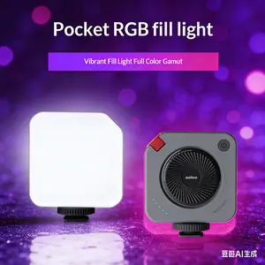 Rechargeable Selfie Light Portable adjustable Dimmable Fill Light for Phone Laptop Tablet Versatile Lighting Solution for portrait photography Video Conference Live stream makeup vlog Streaming Zoom Calls Makeup Picture