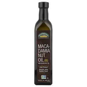 NOW Foods Ellyndale® Naturals, Macadamia Nut Oil, 16.9 fl oz (500 ml)