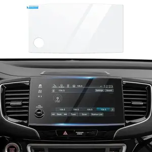 Canvcle Custom Fit for Screen Protector 2019 2020 2021 2022 Honda Pilot/Passport Tempered Glass 9H Navigation Touchscreen Protective Film(8-Inch) Cover Protection