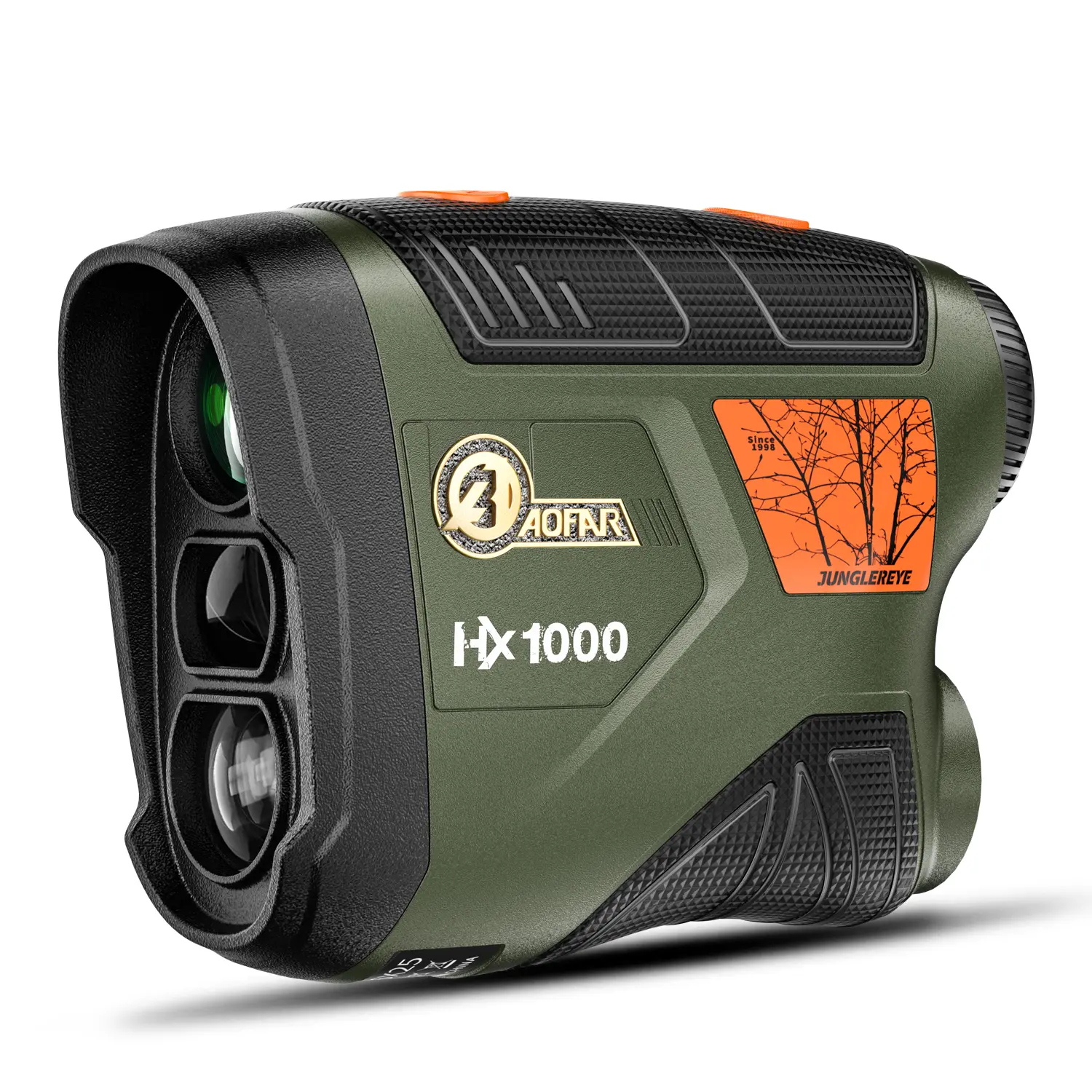 AOFAR HX1000C Range Finder for Hunting Archery, 1000 Yards with Angle and Horizontal Distance, Shooting Wild Waterproof Coma Rangefinder, Range and Bow Mode, Charging Model