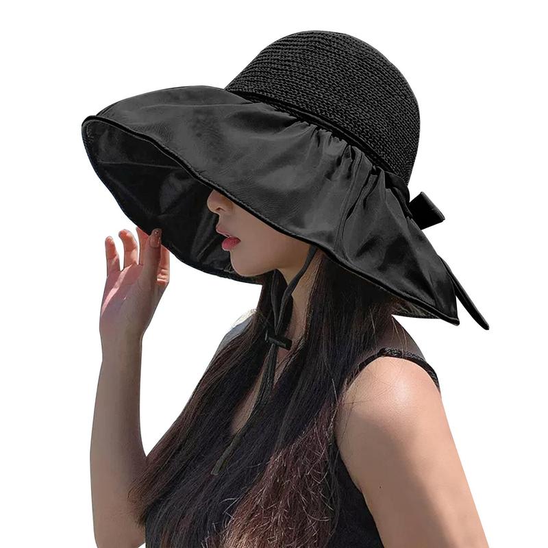 Stylish Women's Foldable Wide Brim Sun Hat - UV Protection Beach Hat for Outdoor Hiking, Picnics & Summer Activities, Hiking Accessory | Foldable Hat | Breathable Fabric, Camping Gear Stylish Women's Foldable Wide Brim Sun Hat - UV Protection Beach Hat for Outdoor Hiking, Picnics & Summer Activities, Hiking Accessory | Foldable Hat | Breathable Fabric, Camping Gear
