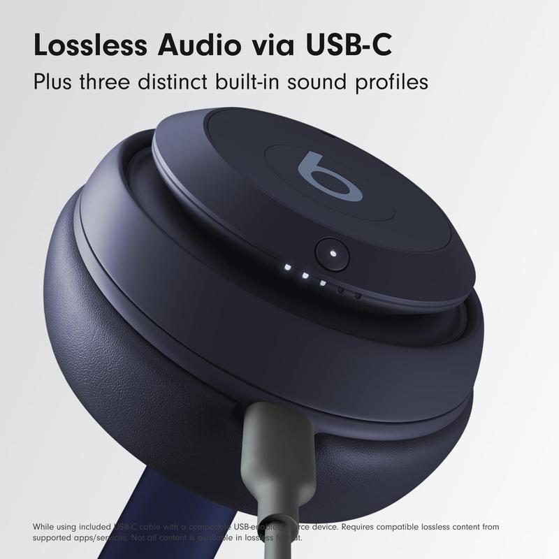 REFURBISHED Beats Studio Pro Wireless Over-Ear Headphones Apple & Android Compatible - Navy - Premium