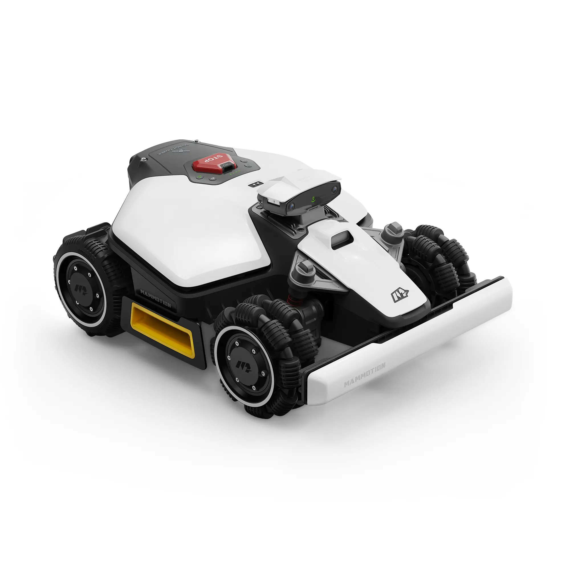 Mammotion LUBA mini AWD 800 Robot Lawn Mower,Reception 0.2 Acre, Max 0.25 Acre,UltraSense AI Vision,With 4G, Cutting Height 0.8"-2.6"