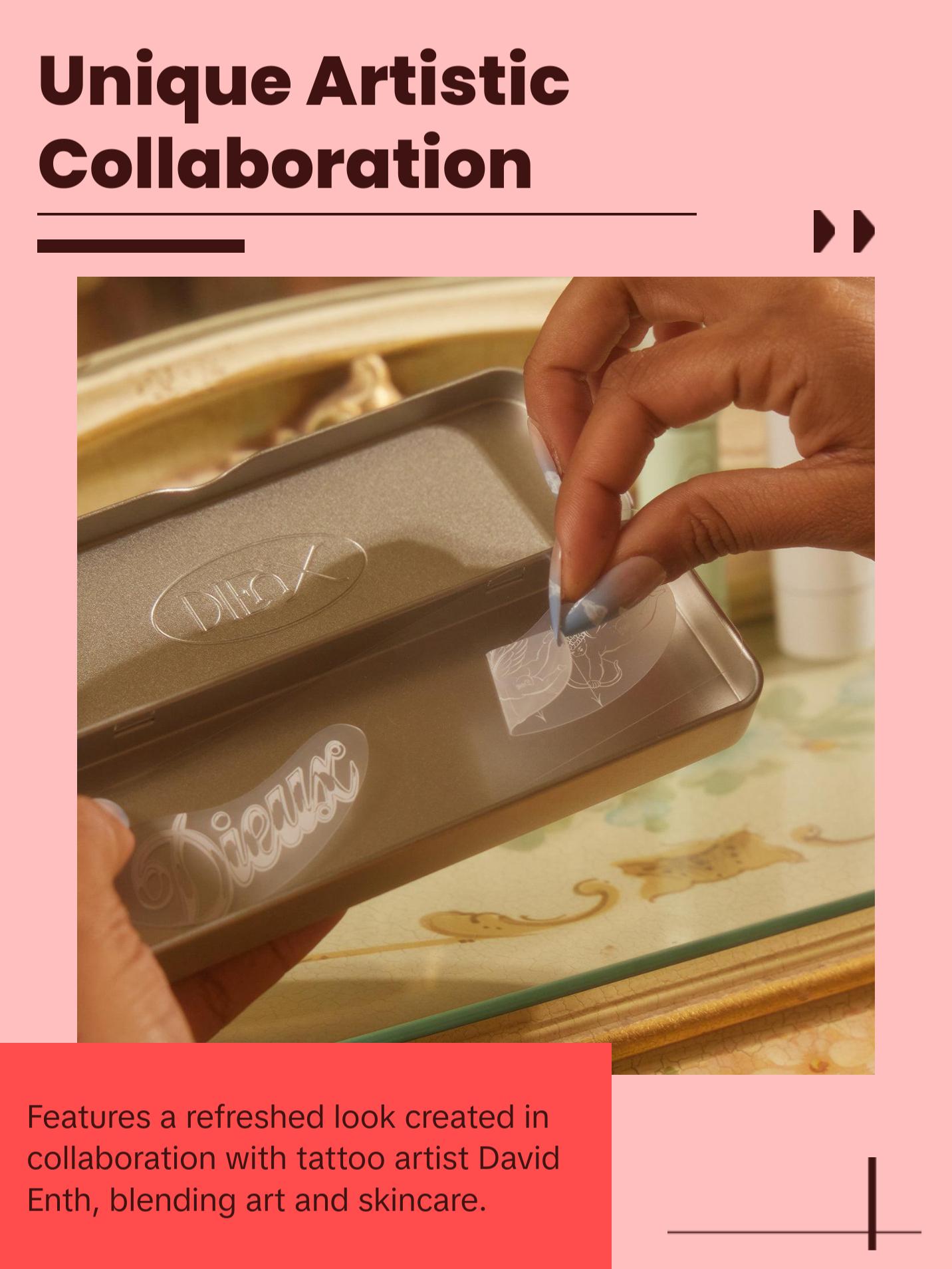 Tattoo Forever Eye Mask - 100% Silicone Eye Masks for Under-Eye Hydration - Reusable, Durable, & Lightweight for Eye Gels & Eye Serums