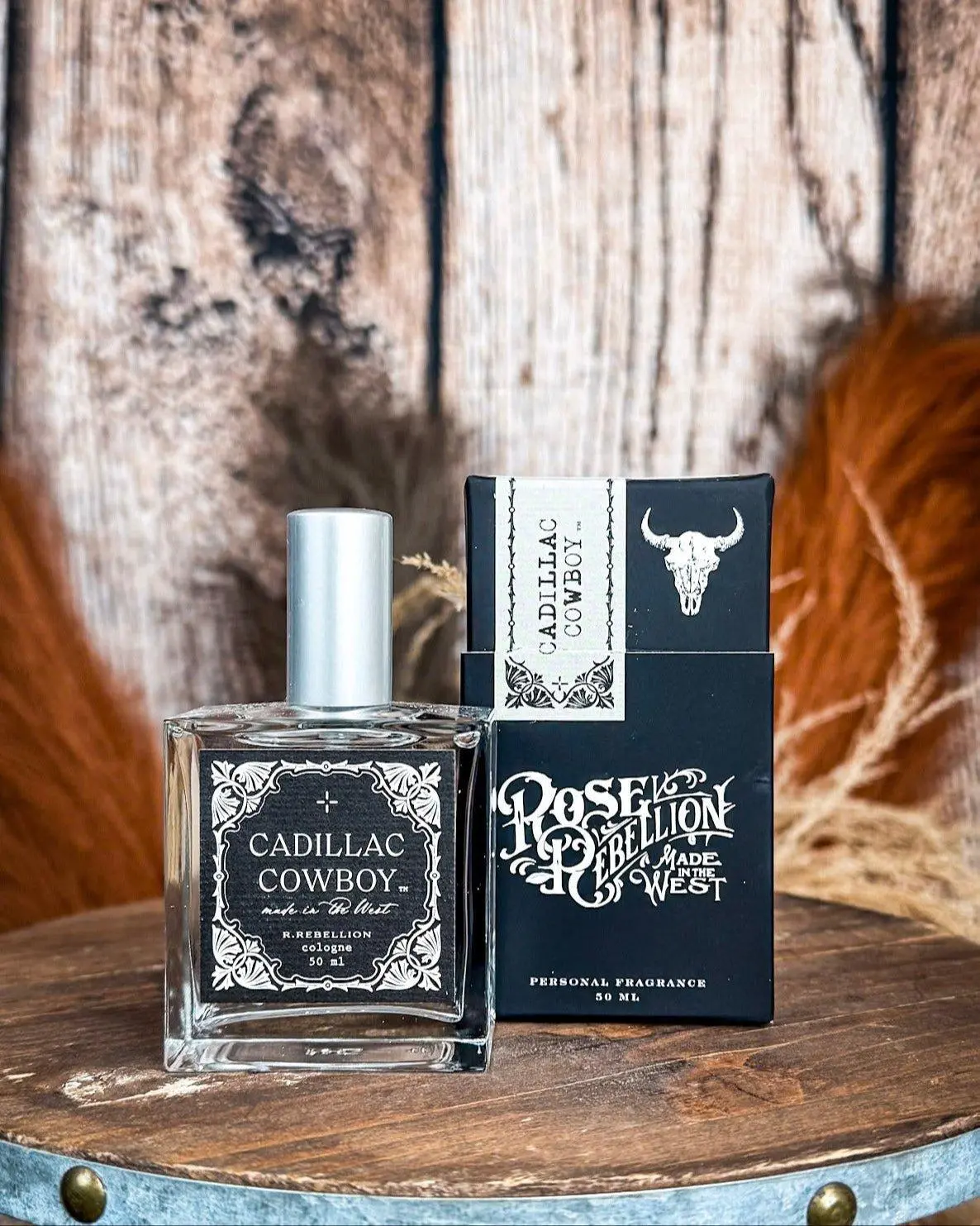 Unisex Cadillac Cowboy Perfume Cologne, Hand Mixed Aromatic Citrusy Scented Fragrance with Romantic Vibe