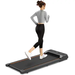 【Bellemave】Walking Pad Under Desk Treadmill, LED Display and Remote Control Portable Treadmill for Home and Office, 2.5HP 265LBS