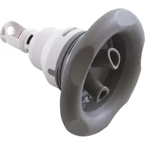 Jet Intl, WW Power Storm, 5"fd, Twin Roto, Txt Scal, Gry, Thd
