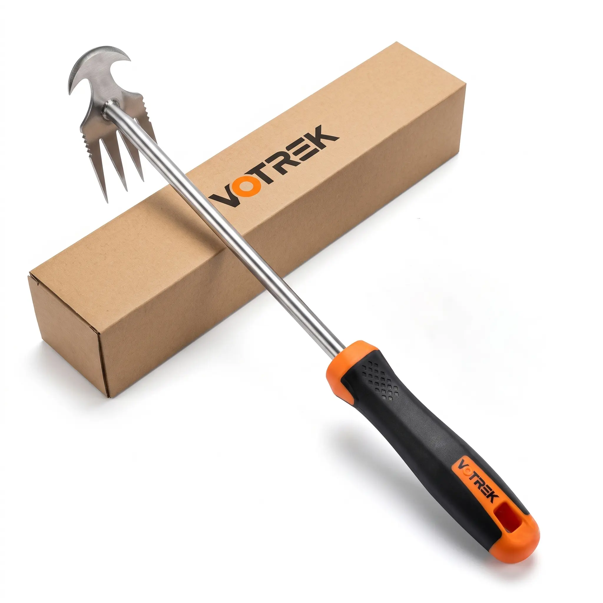Grass Remover Tool,lawn mower tools Portable Garden Weeder Tool,New Gardening Weeding Tools,for Garden Hand Tools for Vegetable Gardening Backyard Farm Planting & Uprooting Weeding Tool (Rubber Handle)