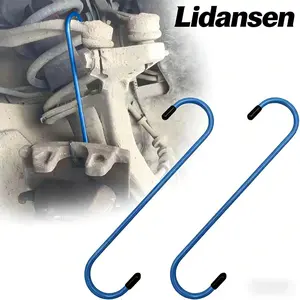 2PCS Brake Caliper Hanger Caliper Hangers Hooks with Rubber Tips, Durable Steel, Rust-Proof Automotive Tools for Braking, Axle, Suspension, Herramientas para Extensión de Frenos